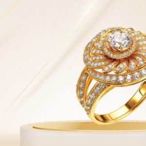 Diamond Lou Helium Ring